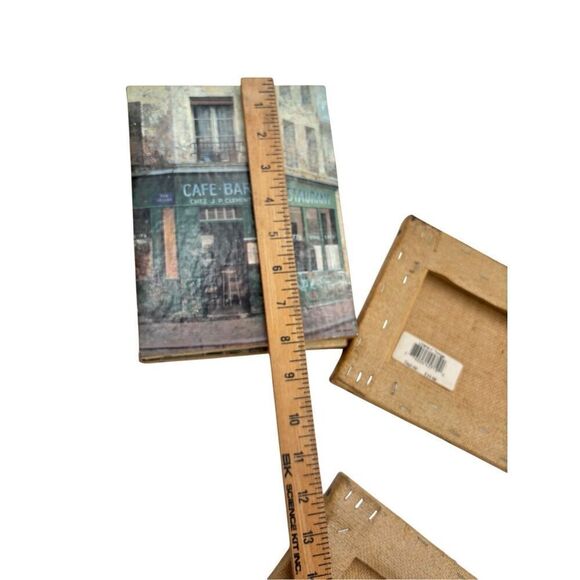 Vintage Paris Café Art Lot – Wine Decor, Clock, Wall Plaques” - Picture 8 of 16